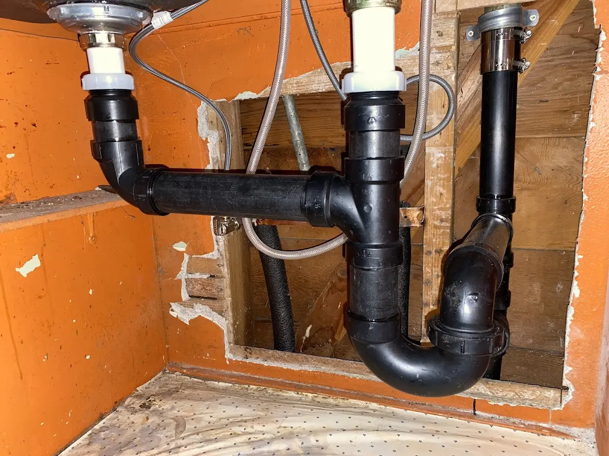 Professional Plumbing Inspection equipment and tools on the job in Othello